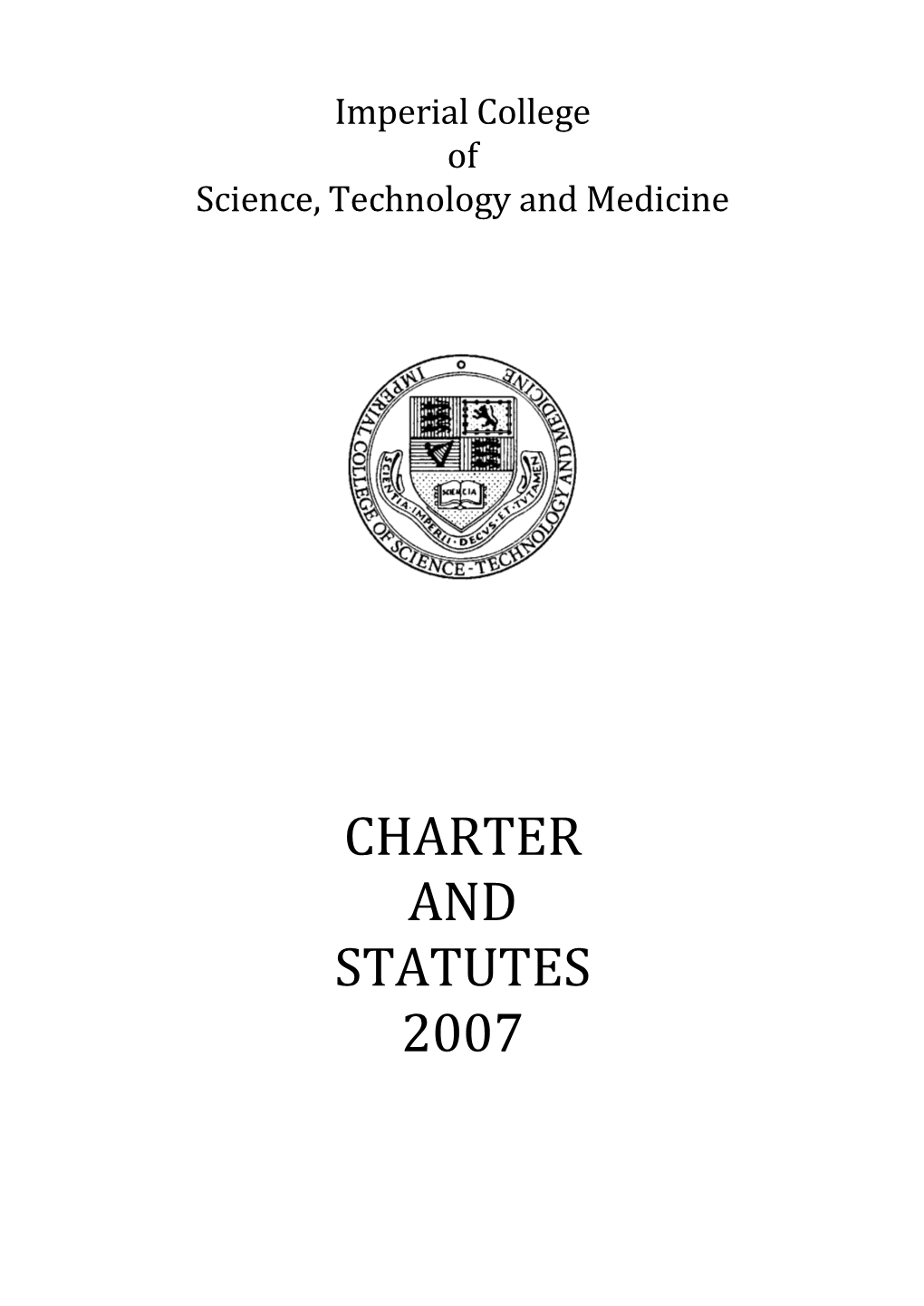 College's Charter