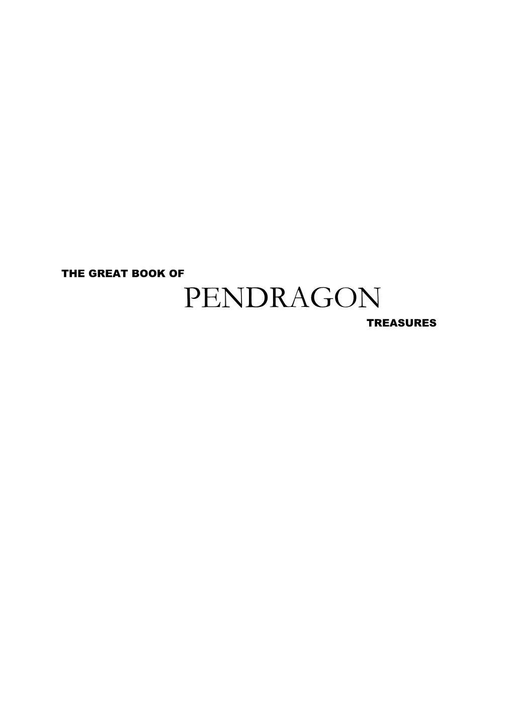 Pendragon Treasures People