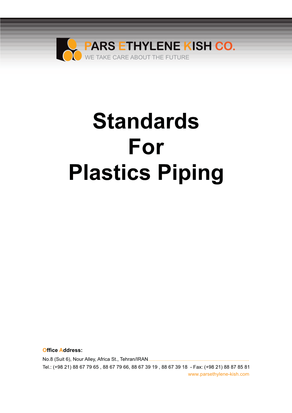 TR-5 Standards for Plastics Piping