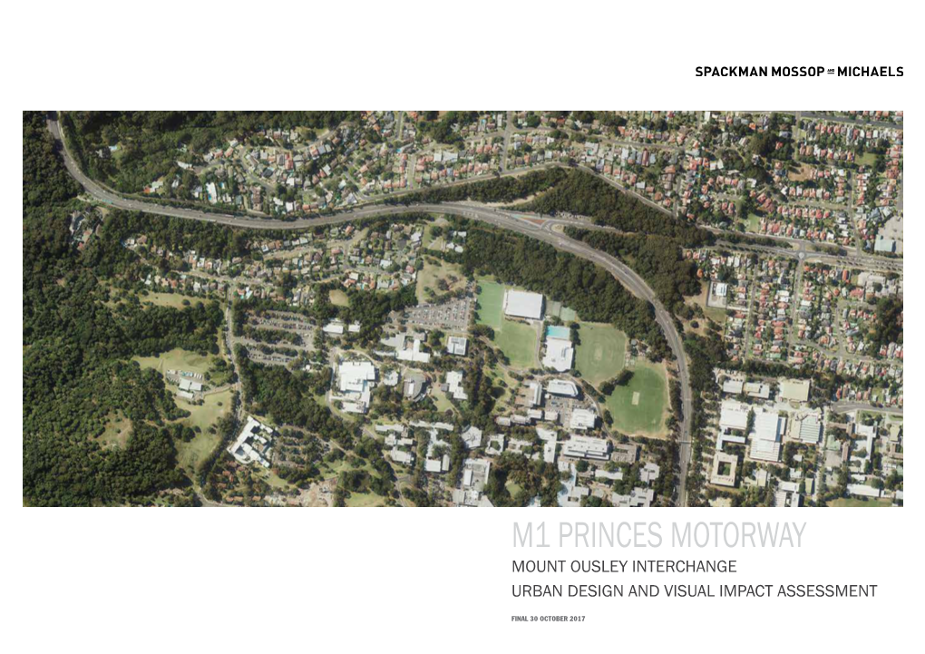 M1 Princes Motorway Mount Ousley Interchange Urban Design and Visual Impact Assessment