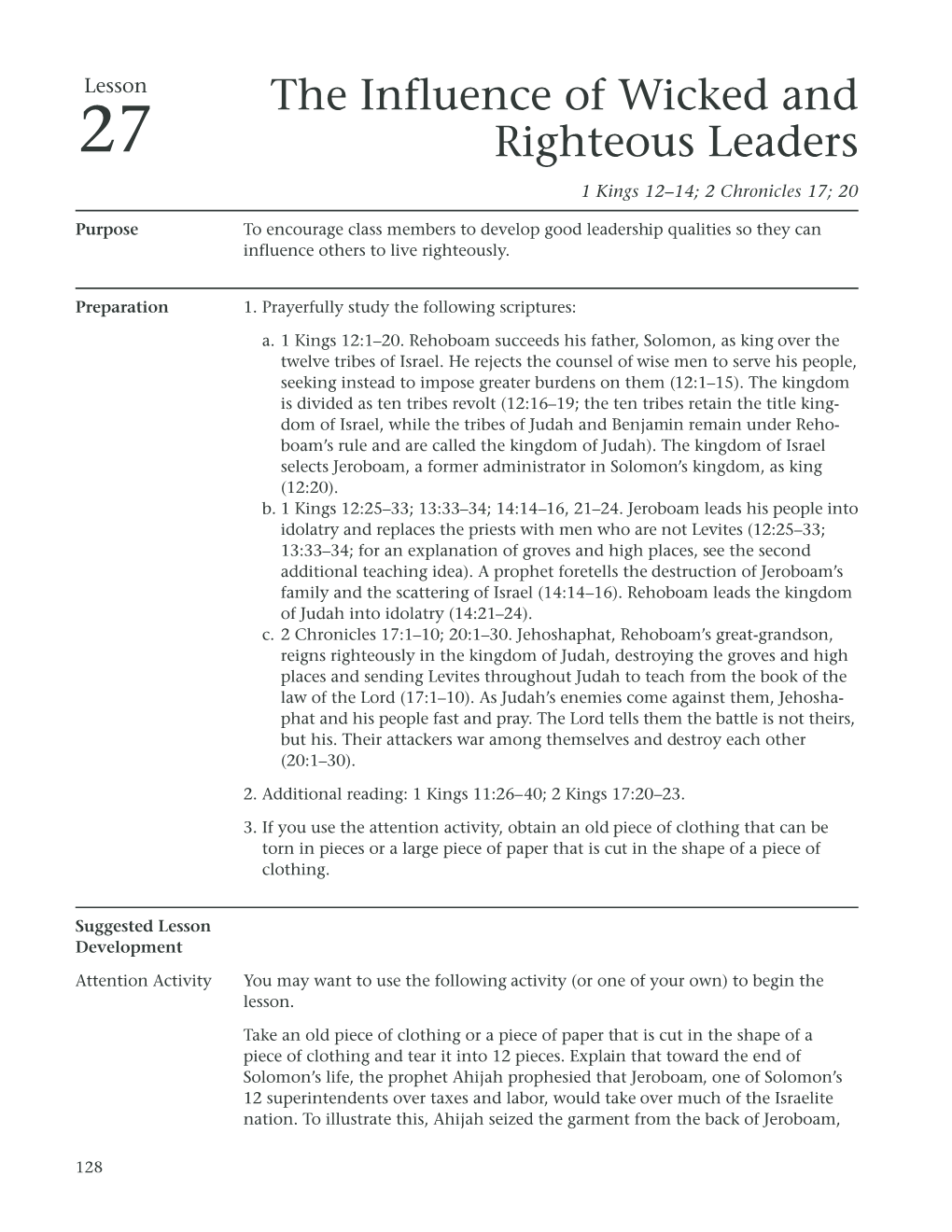 Old Testament: Gospel Doctrine Teacher\222S Manual