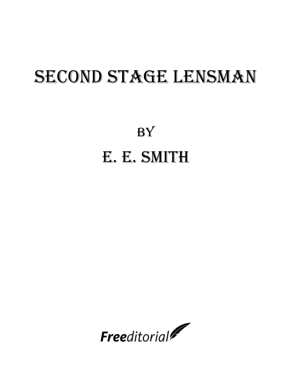 Second Stage Lensman