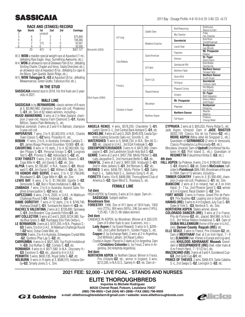 Stallion Register 2016.Qxd