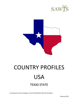 Usa Texas State