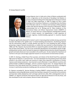Dr Sanjaya Rajaram's Profile