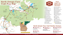 North Georgia Farm Trail Area