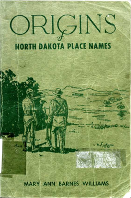 North Dakota Place Names
