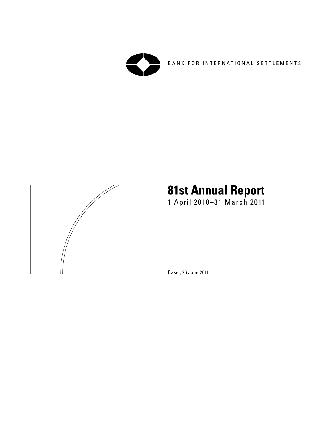 BIS 81St Annual Report Iii IV