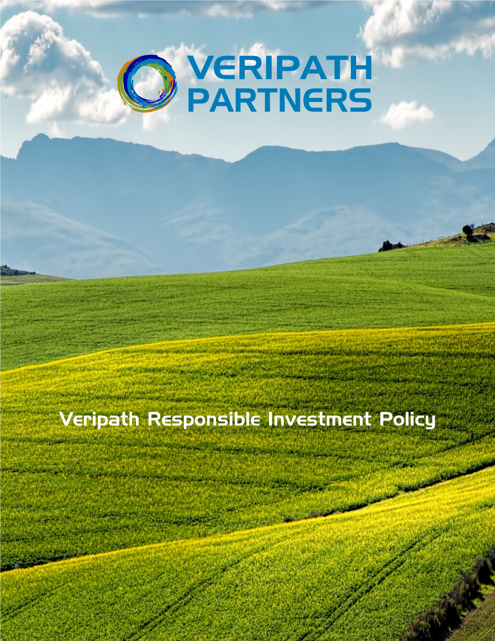 Veripath Responsible Investment Policy Responsible Investment Policy