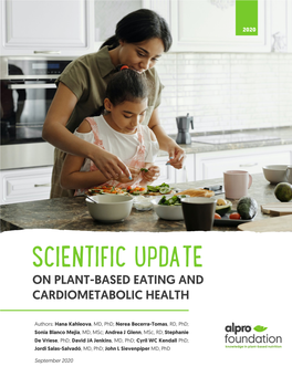 Scientific Update on Plant-Based Eating and Cardiometabolic Health
