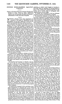 1408 the Edinbubgh Gazette, November 17, 1863