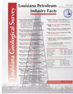 LA Petroleum Industry Facts