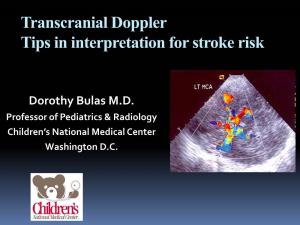 Transcranial Doppler Tips in Interpretation for Stroke Risk