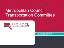 Metropolitan Council Transportation Committee