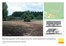 Building Plot with Planning for One Bedroom Property