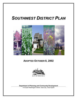 Southwest District Plan