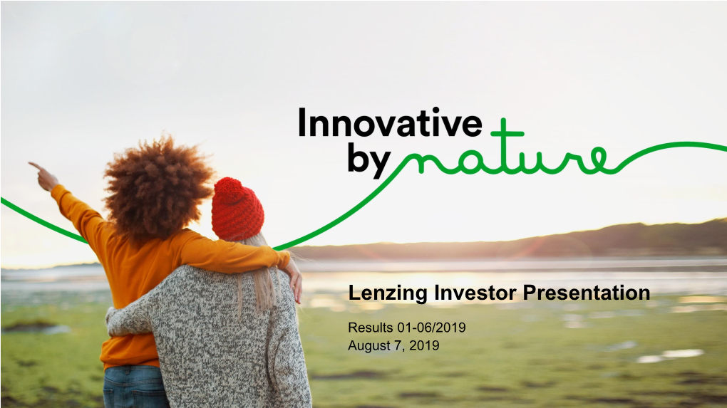 Investor Presentation Result 01-06/2019