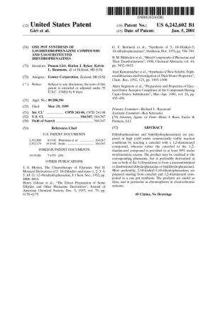 (12) United States Patent (10) Patent No.: US 6,242,602 B1 Giri Et Al