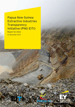 PNG EITI) Report for 2016 21 December 2017