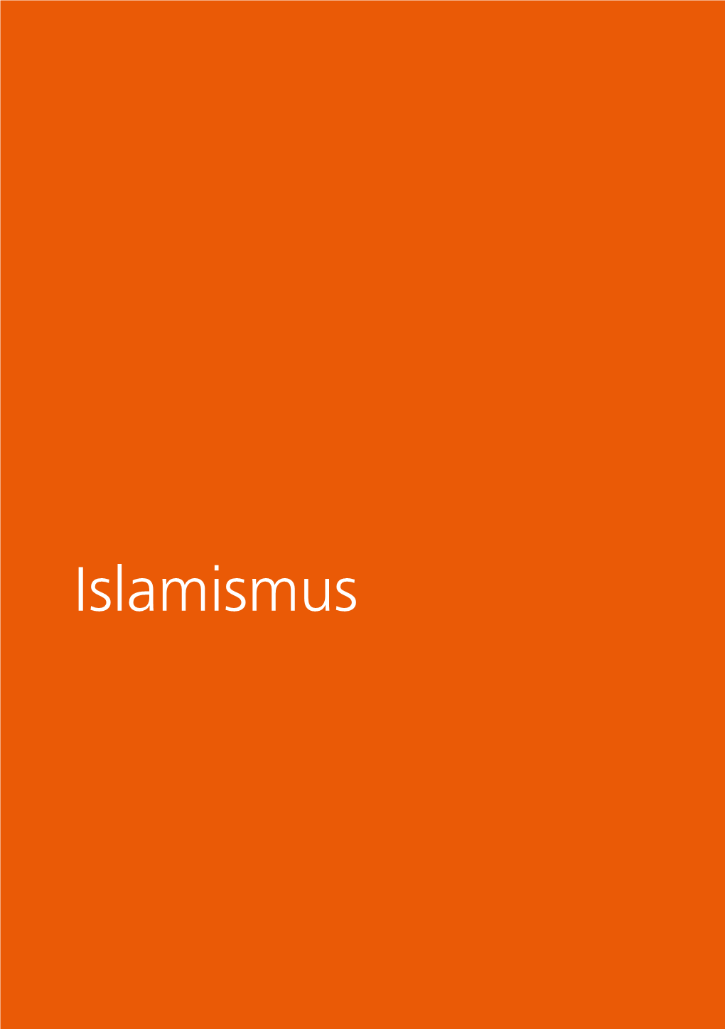 Islamismus 4
