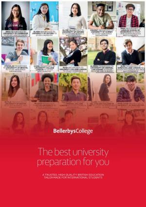 The Best University Preparation for You