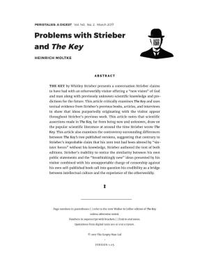Problems with Strieber and the Key