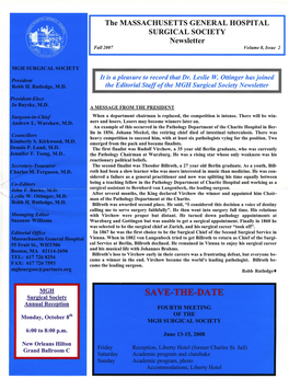 Fall 2007 Volume 8, Issue 2