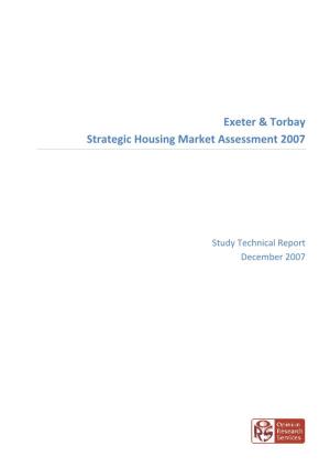 Exeter and Torbay Housing Market Assessment