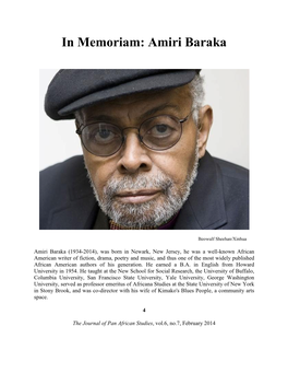 Amiri Baraka