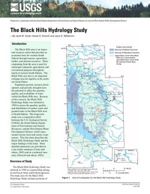The Black Hills Hydrology Study —By Janet M
