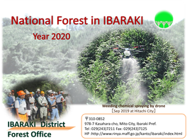 Ibaraki District Forest Office +81-29-243-7211 City, Ibaraki Pref