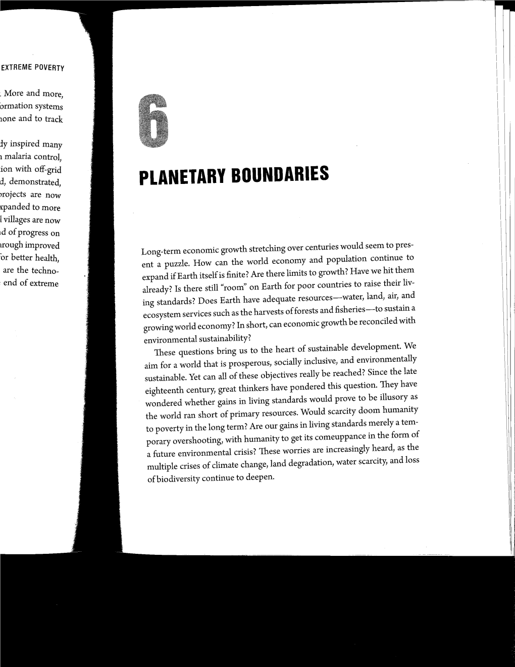 Planetary Boundaries