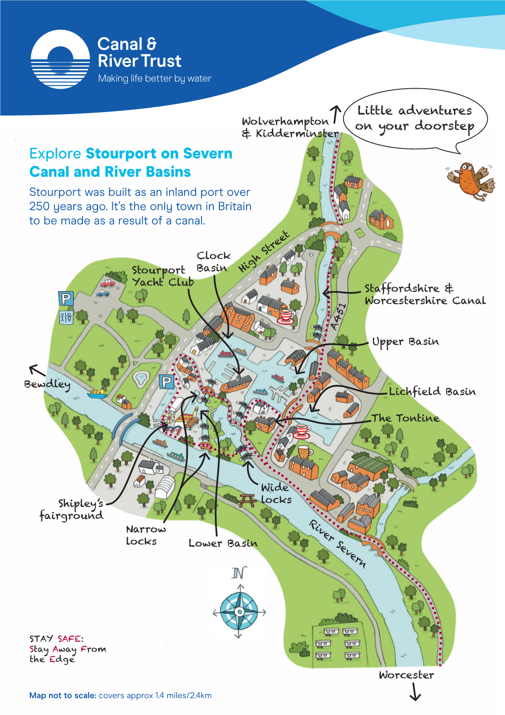 Explore Stourport on Severn Canal and River Basins Stourport Was Built As an Inland Port Over 250 Years Ago