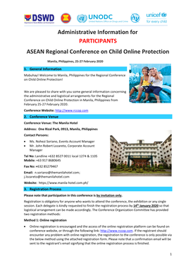 ASEAN Regional Conference on Child Online Protection