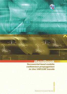 Terrestrial Land Mobile Radiowave Propagation in the VHF/UHF Bands Handbookhandbook Terrestrial Land Mobile Radiowave Propagation in the VHF/UHF Bands Handbook
