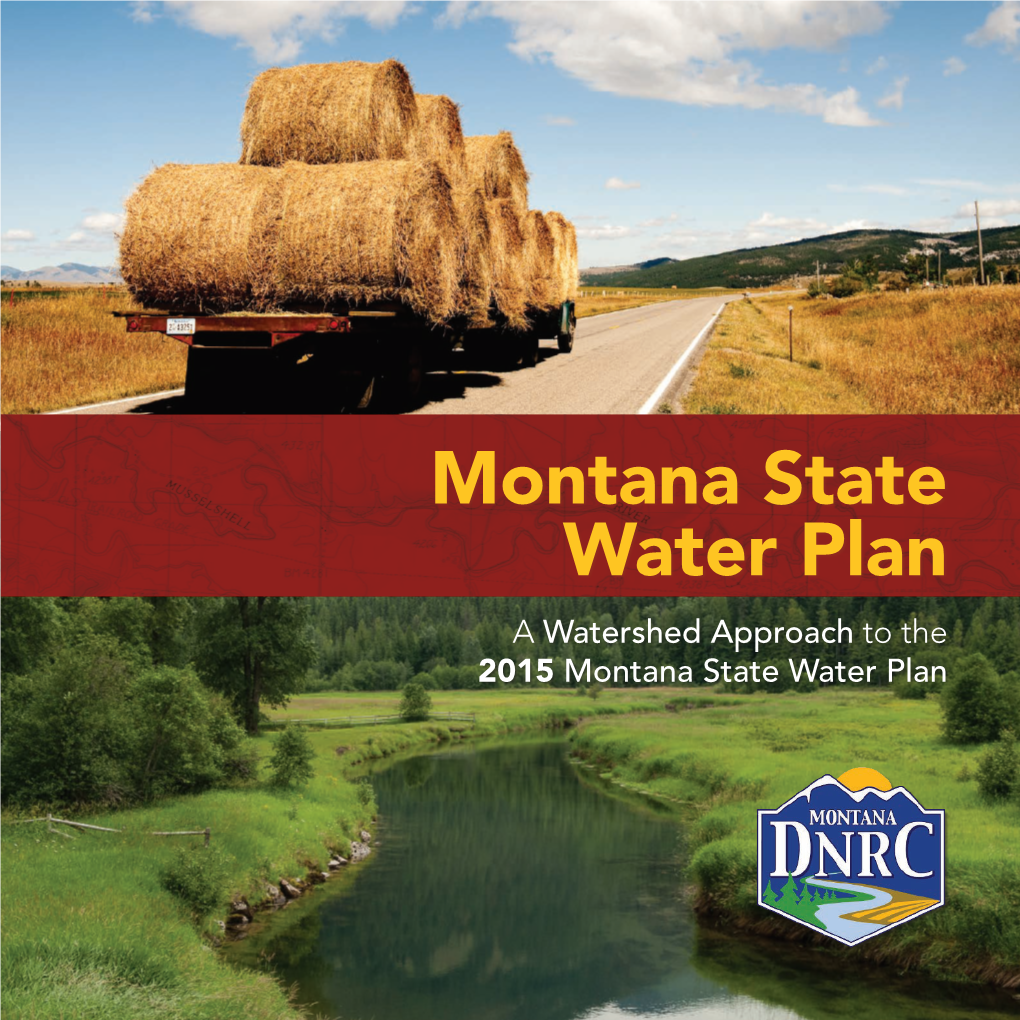 A Watershed Approach to the 2015 Montana State Water Plan