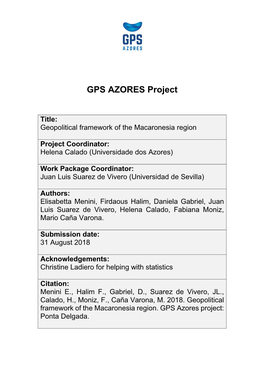 GPS AZORES Project