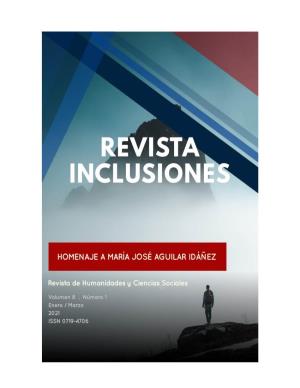 Revista Inclusiones Issn 0719-4706 Volumen 8 – Número 1 – Enero/Marzo 2021