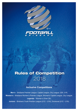 2018 Rules of Competition Combined V2.0