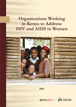 Organisations Working in Kenya to Address HIV and AIDS in Women