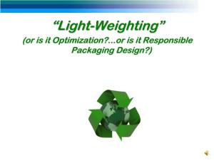 ISO Packaging and Environment Standards…