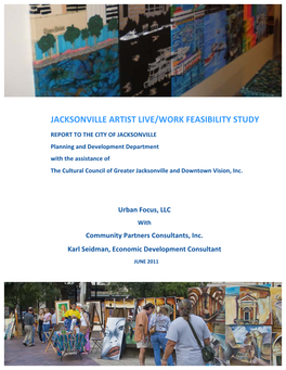 Jacksonville Artist Live/Work Feasibility Study