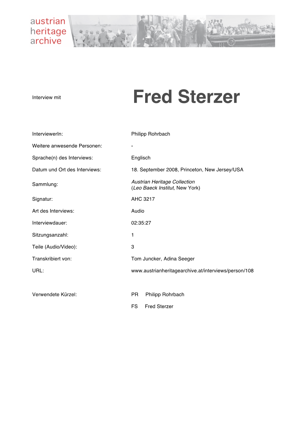 Fred Sterzer