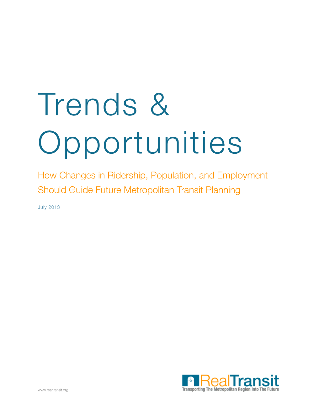 Six Trends Report