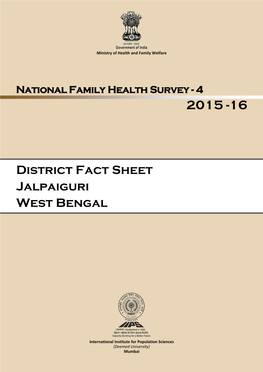 District Fact Sheet Jalpaiguri West Bengal