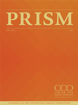 PRISM, Vol 4, No 3