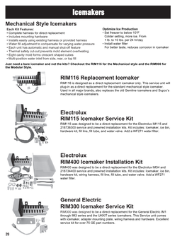 Icemaker Ice Bin GA700 Is a Large Replacement Ice Bin That Is a Direct Replacement for Hundreds of OEM Bins