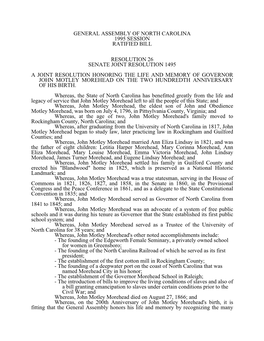 Senate Joint Resolution 1495