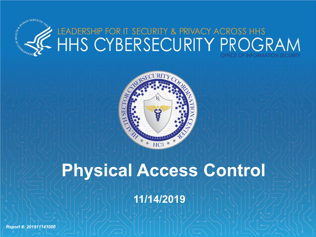 Physical Access Control