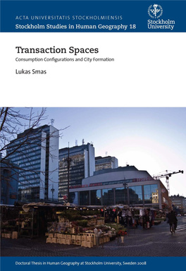 Transaction Spaces